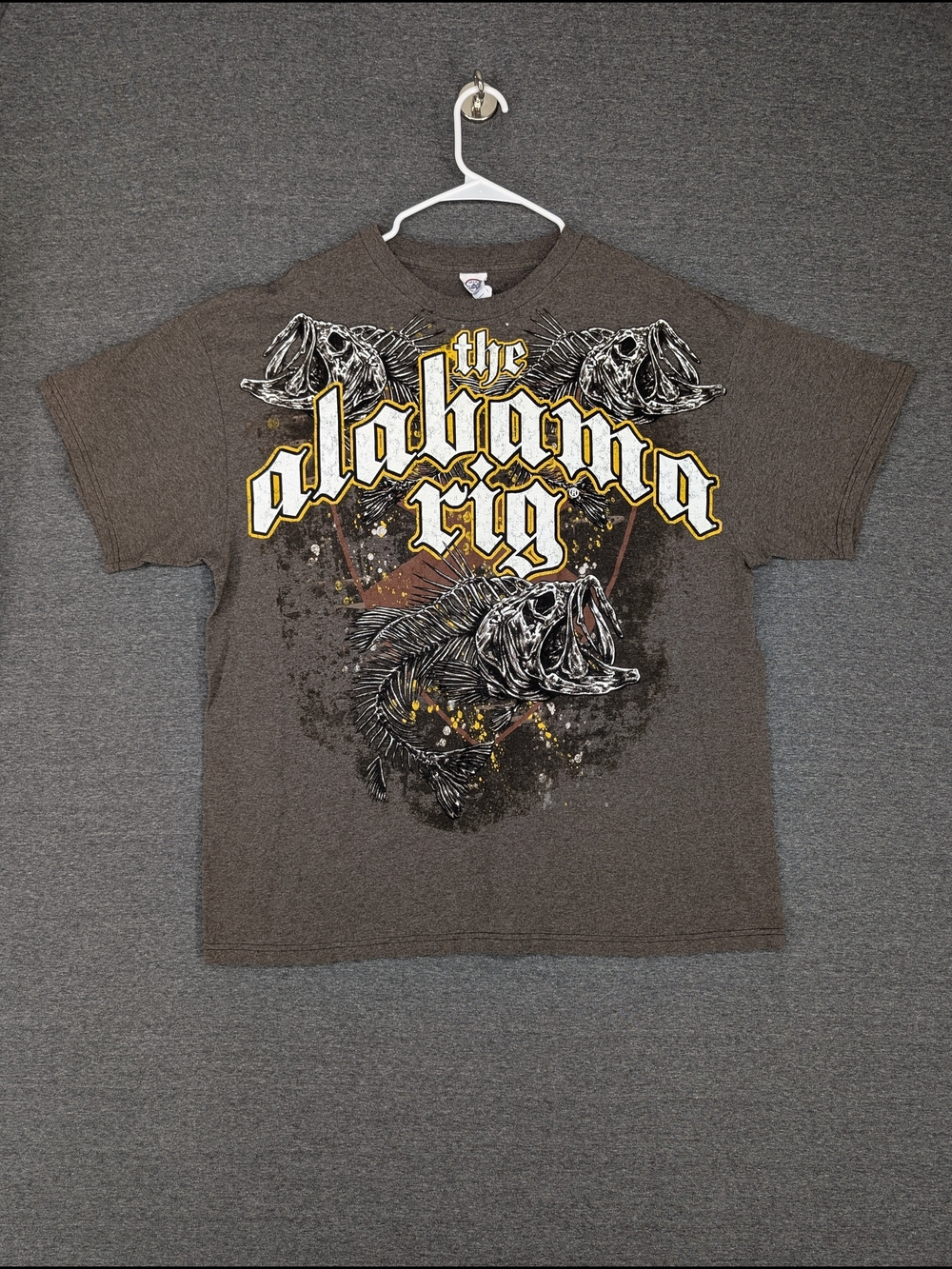 Delta Brown 'The Alabama Rig' Graphic Short Sleeve Tee